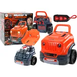 LEAN Toys Sada pro demontáž motoru dílenského auta pro kutily oranžová