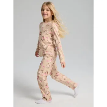 Sinsay - Dvoudílné bavlněné pyžamo - béžová - 953EV-02X - 953EV-02X-140