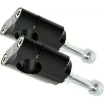 Řídítka WRP klemy řidítek 28,6 (+10 mm) černá