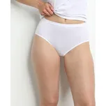 DIM COTTON BIO MIDISLIP 2x - Dámské bavlněné kalhotky 2 ks - bílá Velikost: M