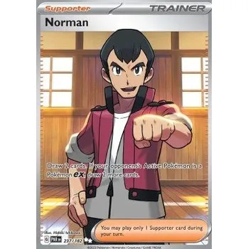 Karetní hra Pokémon PAR 237/182 Norman - Paradox Rift