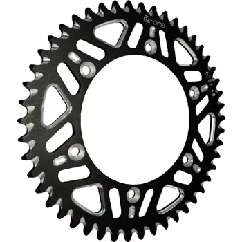 Převodník na kolo Q-One rozeta pasuje na TM125 až 450 92-24 50 zubů ALU černá