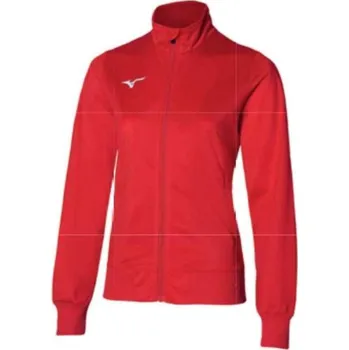Dámská bunda Dámská sportovní bunda Mizuno Core TR Jacket W / Red Velikost: 3XL