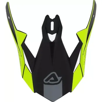 Helma na motorku Acerbis kšilt přilby Acerbis TRACK 22-6, TRACK 22-6 MIPS černá/fluo žlutá