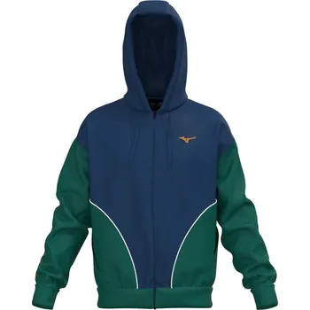 Pánská mikina Pánská sportovní mikina Mizuno Athletics Sweat Jacket / Estate Blue Velikost: M