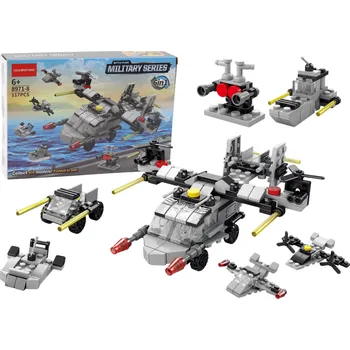 ostatní stavebnice Mamido Stavebnice vojenský vrtulník 6v1