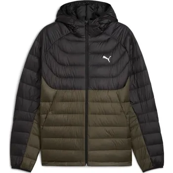 Pánská bunda PUMA PACKLITE HOODED DOWN JACKET 685221-70 ZELENÁ S