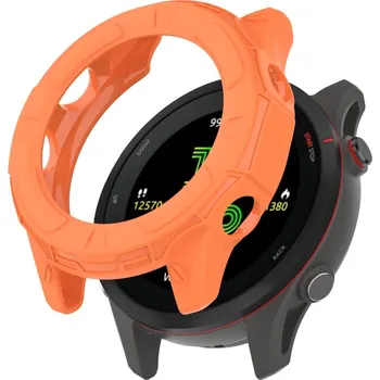 VSECHNONAMOBIL 58789 TPU HALF COVER Obal pro Garmin Forerunner 255 oranžový