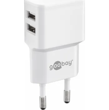 goobay Micro-USB duální nabíjecí sada 18W, nabíječka