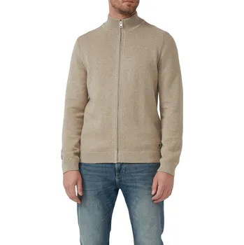 Oblečení a móda s.Oliver pánský svetr 2170245 80W0 Béžová L