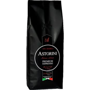 Káva Astorini PREMIUM 100% ARABICA zrnková káva 1 kg