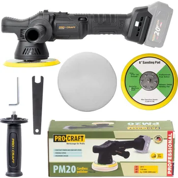 leštička Aku leštička Procraft PM20bb (bez baterie a nabíječky) | PM20bb