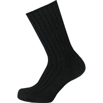 Dámské ponožky KNITVA Vlněné zdravotní ponožky bez lemu Zora - vel. 37 EU černá 37