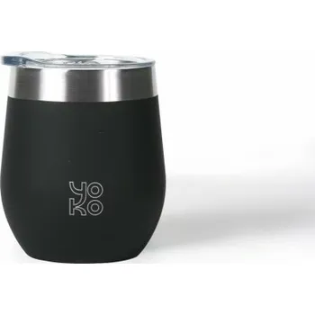Yoko Design nerezový hrnek na kávu Noir 250ml