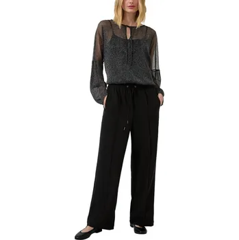 s.Oliver dámské kalhoty s vysokým pasem 2172898 9999 Černá 44