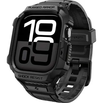 Spigen Rugged Armor Pro 2 pouzdro Apple Watch 11 (46mm) matte black