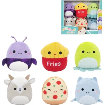 plyšák _Ostatní 1_ PLYŠ Squishmallows Micromallows postavičky set 6ks I. *PLYŠOVÉ HRAČKY*