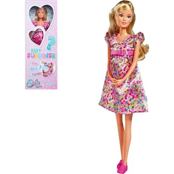 Panenka Simba SIMBA Panenka Steffi těhotná maminka s miminkem s překvapením 3 druhy