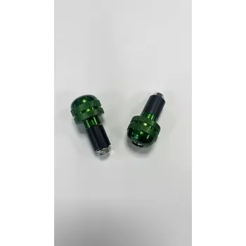 Koncovky/závaží řidítek END sada 2 ks - zelené - zelená
