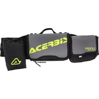Ledvinka Acerbis ledvinka PROFILE LOGO WAIST PACK černá/šedá
