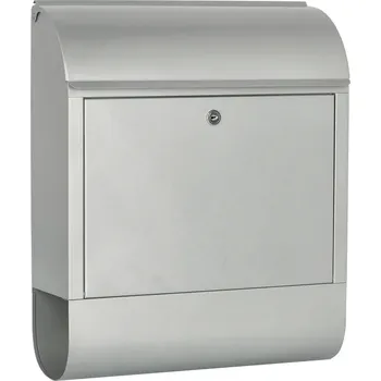 Poštovní schránka Burg Wächter Poštovní schránka Scandic 825, 380 × 460 × 125 mm, ocel, stříbrná SCANDIC 825 SI