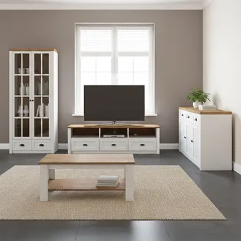 Obývací pokoj Obývací stěna PROVENCE a | 4 díly | 378 cm | andersen/lefkas