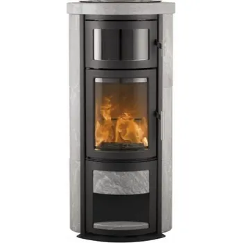 Krbová kamna HETA Scan-line Turin B mastek šedý lak