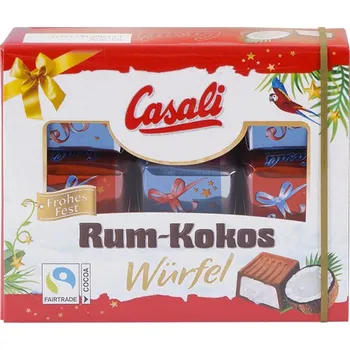 Čokoládová tyčinka CASALI Rum Kokos Creme 115 g