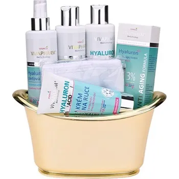 Kosmetická sada Vivaco VivaPharm Dárková vanička kosmetiky s kyselinou hyaluronovou