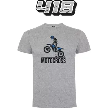 Chlapecké tričko dětské triko MX šedá L
