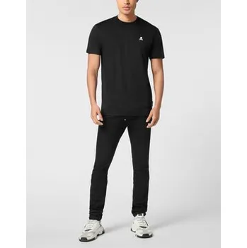 Pánské tričko PHILIPP PLEIN T-Shirt 26255 Černá Regular Fit L