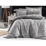 Francouzské povlečení Satén 220x200, 70x90cm Rovena grey