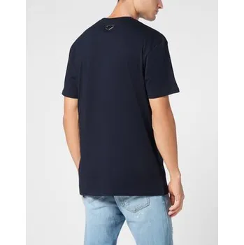 Pánské tričko PHILIPP PLEIN T-Shirt 9557 Světle modrá Regular Fit XXL