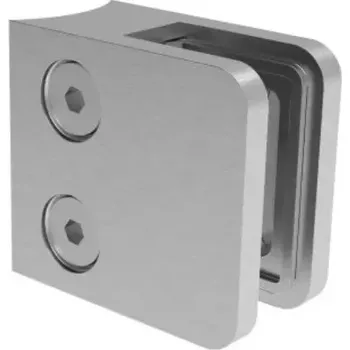 Zábradlí Držák skla HRANATÝ 45x45 m21na trubku 42