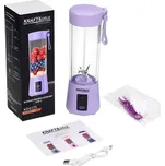 Šejkr akumulátorový 400 ml fialový, USB-C, 2×3000 mAh, Kraft&Dele KD4175