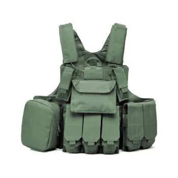 Airsoft Taktická vesta typu Ghost - Olivová + dárek zdarma