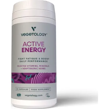 Vegetology Active Energy - Proti únavě a vyčerpání, 60 kapslí>