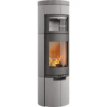 Krbová kamna HETA Scan-line 920B černý lak a pískovec greywood