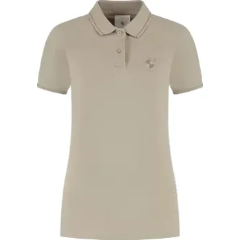 Dámské tričko BMW polo tričko dámské, béžové Velikost: L 80 14 5B5F562