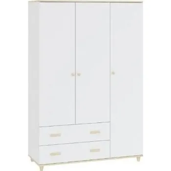 Šatní skříň Šatní skříň 3D2S FITERO bílá/akácie