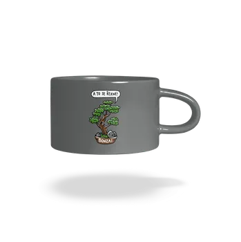 Bastard Bonzai hrnek makronka Grey Macaron