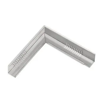 Stavební profil Profil rohový hliníkový 120/80