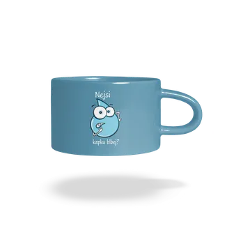 Bastard Nejsi kapku blbej hrnek makronka Blue Macaron