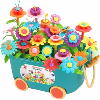 ostatní stavebnice Stavebnice květiny velká zahrada v kočárku
