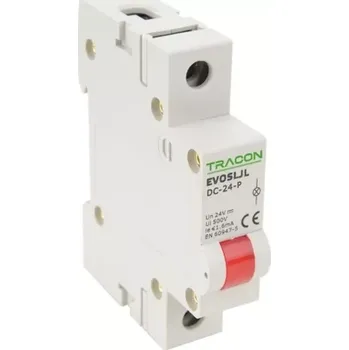 Jistič Tracon SLJL-DC24-P Modulární kontrolka Led, červená, 24V DC (Tracon SLJL-DC24-P)