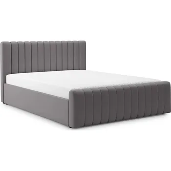 Postel Postel s úložným prostorem 160x200 Nicole - Meble Bogart Velluto 15 Silver 170x106 cm