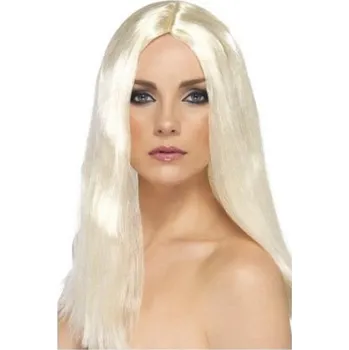 Karnevalový doplněk Paruka Blond - Star - délka 50 cm