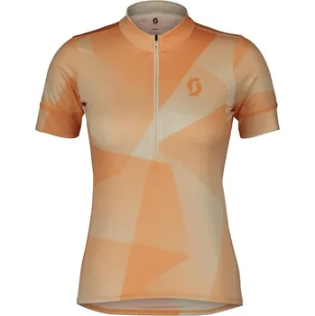 cyklistický dres SCOTT Dámský cyklistický dres Endurance 15 SS léto Žlutá L Dámské