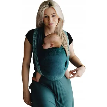 Šátek na nošení dítěte Šátek na nošení dětí tkaný Little Frog Velikost M