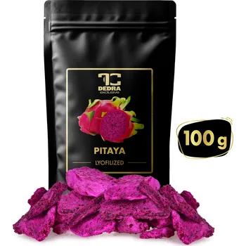 Sušené ovoce EXOTICKÁ PITAYA | lyofilizované plátky, ovoce sušené mrazem | 100 g Dedra